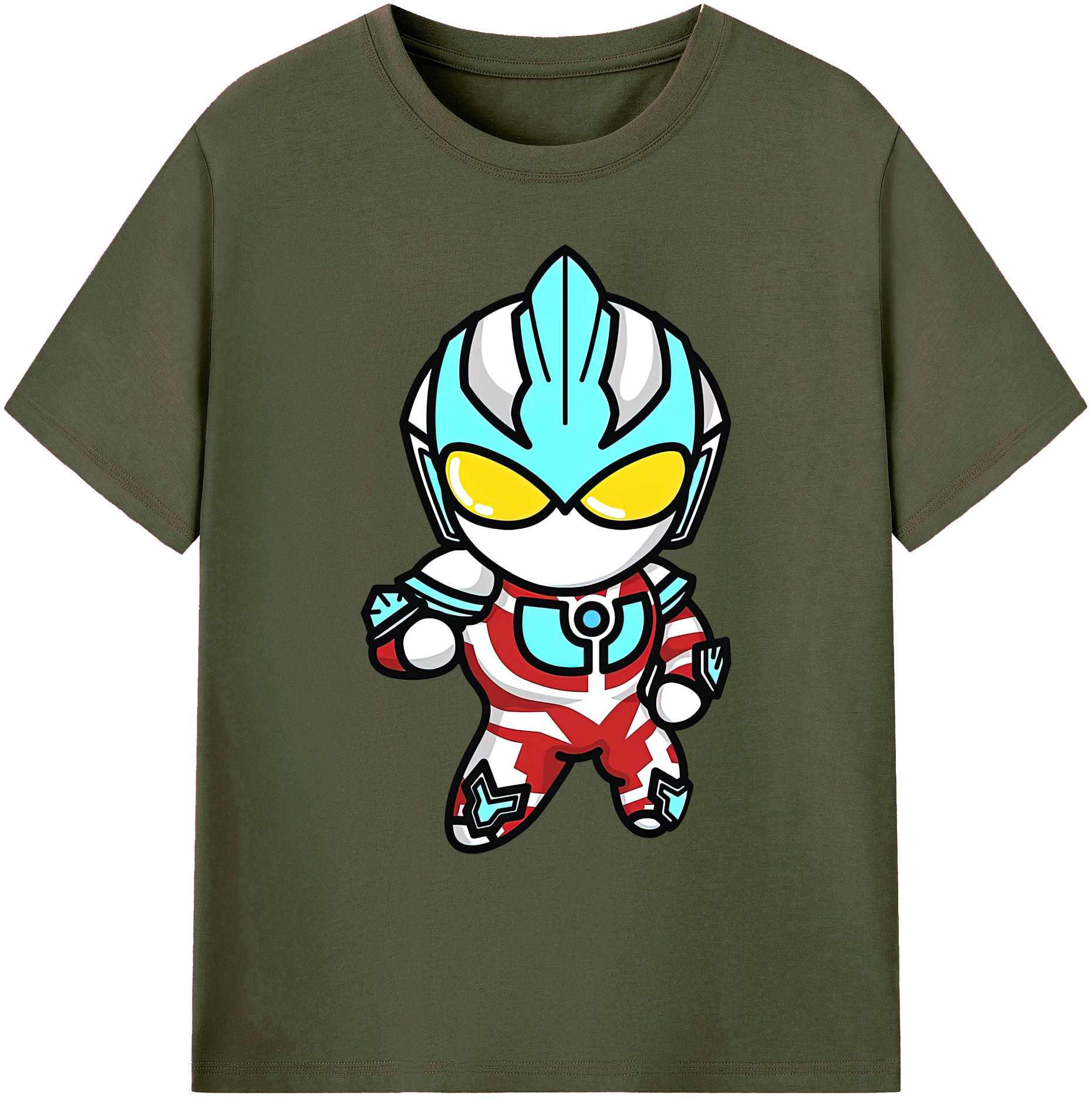 （画像用） ウルトラマン Ultraman 綿100％ メンズ半袖Tシャツ｜肌触りやわらか＆通気性
